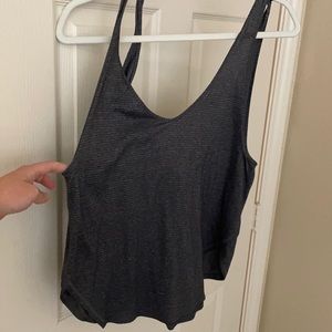 Grey lululemon tank